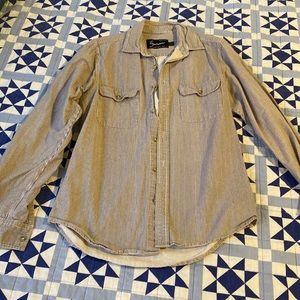 Nice buttoned down fleece shirt